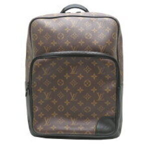 Louis Vuitton Dean Backpack Daypack Monogram Macassar Brown